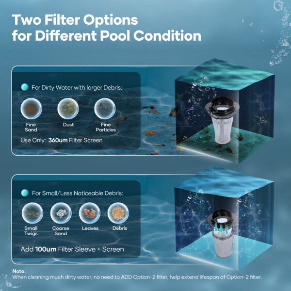 Aiper Pilot X1 Cordless Handheld Pool Vacuum - Image 3