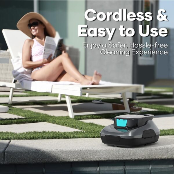 Aiper Scuba SE Cordless Robotic Pool Cleaner - Image 3