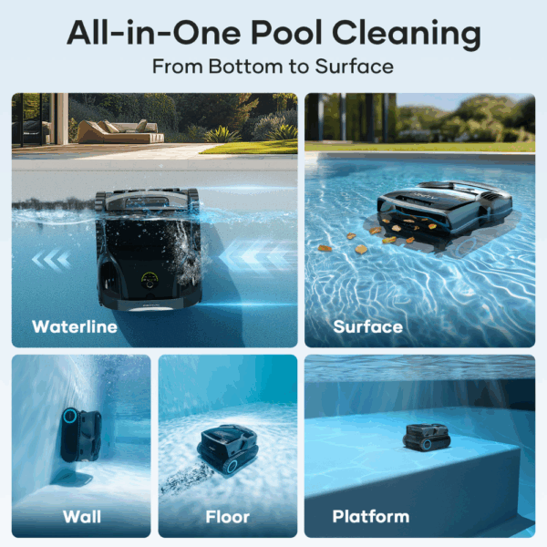 Aiper Scuba X1 Pro MAX Cordless Robotic Pool Cleaner - Image 7