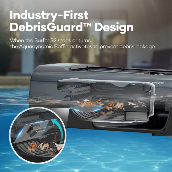 Aiper Surfer S2 Cordless Robotic Pool Skimmer - Image 3