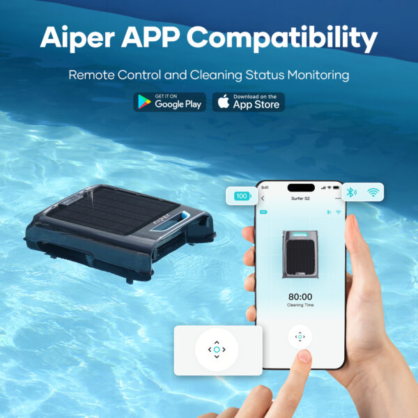 Aiper Surfer S2 Cordless Robotic Pool Skimmer - Image 8